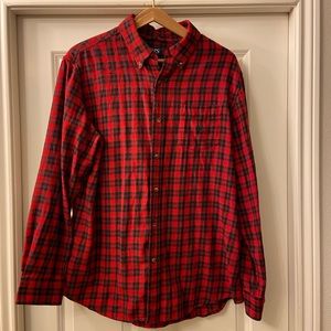 Chaps red/black flannel shirt